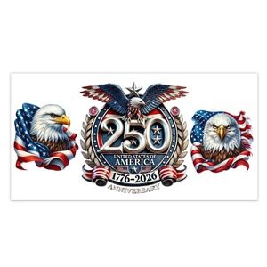 250th Semiquincentennial Anniversary USofA 1776 - 2026 | Bumper Sticker